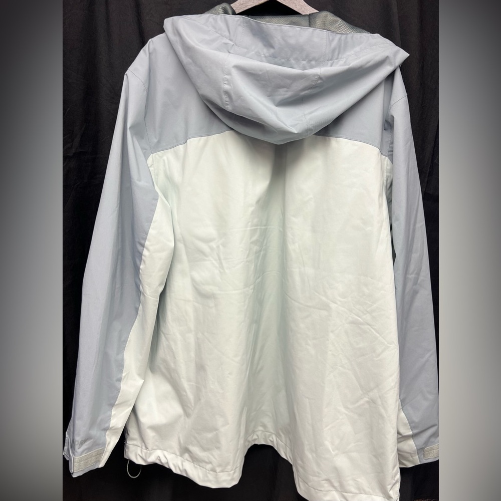 Ascend- Women's Gray and White Hooded Jacket, Size: 2XL, Bass Pro Shop - Picture 2 of 7